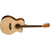 Washburn WG7SCE Harvest Series Grand Auditorium Acoustic Electric Guitar, Natural 