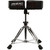 Ahead Spinal-G Saddle Drum Throne, Black Sparkle (SPG-BS)