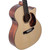 Recording King RGA-G6-CFE5 G6 Series Grand Auditorium Cutaway Acoustic Electric Guitar, Natural

