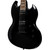 ESP LTD Viper-201B Baritone Double Cutaway Electric Guitar, Black (LVIPER201BBLK)