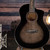 Washburn BTS9VCECH-D Bella Tono Vite S9V Studio Cutaway Acoustic Electric Guitar, Gloss Charcoal Burst (BTS9VCECH-D-U)