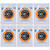 Martin MA550FX Flexible Core Acoustic Guitar Strings, Medium - 6 PACK