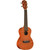 Oscar Schmidt OU300F Flame Mahogany Concert Size Acoustic Ukulele, Natural

