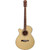 Oscar Schmidt OG10CE Left-Handed Concert Size Acoustic Electric Guitar, Natural (OG10CENLH)