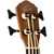 Oscar Schmidt OUB500K Comfort Series Acoustic Electric Bass Ukulele with Gig Bag, Natural (OUB500K)