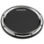 Ahead AHSHPCH 14" S-Hoop Marching Snare Drum Practice Pad with Snare Sound, Chrome (AHSHPCH)