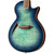 ESP LTD TL-6 ThinLine Acoustic Electric Guitar Flame Top Aqua Marine Burst (LTL6FMAQMB)