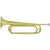 Regiment 4500 Regulation Brass Lacquer Bugle w/ Carrying Bag and Mouthpiece