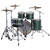 Ludwig LCEE20018I Element Evolution 5-Piece Drum Set w/ Zildjian I Cymbals, Emerald Sparkle (LCEE20018I)