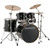 Ludwig LCEE22016I Element Evolution 5-Piece Drum Set w/ Zildjian I Cymbals, Black Sparkle (LCEE22016I)