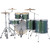 Ludwig LCEE622018I Element Evolution 6-Piece Drum Set w/ Zildjian I Cymbals, Emerald Sparkle (LCEE622018I)