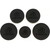 Drumtacs DT5 Percussion Sound Control Dampener Pads, Multi-Sizes 5-Pack