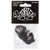 Dunlop 482P.73 Tortex Pitch Black Jazz III Guitar Picks, .73mm, 12-Pack (482P.73)