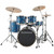 Ludwig LCEE20023I Element Evolution 5-Piece Drum Set w/ Zildjian I Cymbals, Blue Sparkle (LCEE20023I)