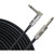 PowerWerks POW10RAG Pro Series 10 ft. Instrument Cable, 1/4" Right Angle/Straight Connectors (POW10RAG)