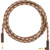 Fender Festival Hemp 10 ft. Straight-Angle Instrument Cable, Brown Stripe (099-0910-022)