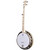 Deering Goodtime Two 5-String Resonator Banjo, Natural Blonde Maple (GDT-G2)