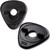 Dunlop 7007SI Ergo Lok Guitar Strap Lock System, Black (7007SI)