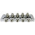 Ray Ross RRB519C Saddle-Less 5-String Bass Guitar Bridge, 19mm, Chrome (RRB519C)