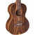 Oscar Schmidt OU9 Exotic Bocote Wood Concert Ukulele, Satin Natural