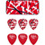 Dunlop EVHPT02 Eddie Van Halen Frankenstein Pick Tin with Max Grip Guitar Picks (EVHPT02)