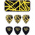 Dunlop EVHPT04 EVH VH II Pick Tin with Max Grip .60mm Guitar Picks, 6-Pack (EVHPT04)