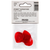 Dunlop 474P1.0 Stubby Jazz Guitar Picks, 1.0mm, Red, 6-Pack (474P1.0)