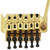 Floyd Rose FRTS3000SL Special Series Left-Handed Tremolo System, Satin Gold