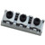 Floyd Rose FRNR2SCP Original Series/Pro Locking Nut, R2, Satin Chrome (FRNR2SCP)