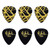 Dunlop EVHP04 Eddie Van Halen VH II Max Grip Nylon Guitar Picks, .60mm, 6-Pack (EVHP04)