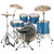 Ludwig LCEE20023EXP Element Evolution 5-Piece Drum Set with Hardware, Blue Sparkle (LCEE20023EXP). CYMBALS NOT INCLUDED.