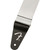 Fender 2" Ombre Nylon Guitar Strap with Leather Ends, Silver Smoke (099-0637-224)