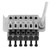 Floyd Rose FRT100SR2 Original Series Tremolo System with R2 Nut, Satin Chrome (FRT100SR2)