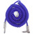 Perfektion PM204-BL Heavy Duty Vintage Coiled 20 ft. Guitar & Instrument Cable, Blue (PM204-BL)