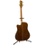 Kona K2SPLT Spalted Maple Thin Body Acoustic Electric Guitar, Natural Gloss (K2SPLT )