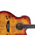 Washburn DFBACEA Deep Forest Burl ACE Grand Auditorium Acoustic Electric Guitar, Amber Fade (DFBACEA-U)