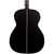 Washburn DFEFE Deep Forest Ebony FE Folk Body Acoustic Electric Guitar, Striped Ebony (DFEFE-U)