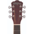 Washburn DFBDA Deep Forest Burl Dreadnought Acoustic Guitar, Amber Fade (DFBDA-U)