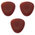 Dunlop 514P1.3 Primetone Sculpted Plectra Semi Round Guitar Picks with Grip, 1.3mm, 3 Pack (514P1.3)