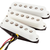 Fender Tex-Mex Stratocaster Pickups, Set of 3, White (099-2131-000)