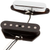 Fender Tex-Mex Telecaster Pickups, Set of 2, Black and Chrome (099-2263-000)