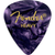 Fender Premium Celluloid 351 Shape Guitar Picks, Heavy, Purple Moto, 12-Pack (198-0351-976)