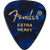 Fender Premium Celluloid 351 Shape Guitar Picks, Extra Heavy, Blue Moto, 12-Pack (198-0351-602)