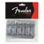 Fender HiMass 5-String Bass Wide Bridge Assembly with Zinc Saddles, Chrome (099-4409-000)