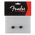 Fender Telecaster Barrel Style Switch Tips, Black, Set of 2 (099-4936-000)