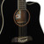 Oscar Schmidt OD312CEB 12-String Dreadnought Acoustic Electric Guitar, Black (OD312CEB)