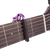 Shubb L1VIO Lite Capo for Steel String Acoustic and Electric Guitar, Violet (SH-L1VIO)