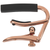 Shubb C4RG Capo Royale for Electric Guitars with 7.25" Radius Fretboards, Rose Gold (SH-C4RG)