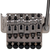 Floyd Rose 1000 Series Pro Tremolo System with R3 Nut, Black Nickel, FRTP5000 (FRTP5000R3)