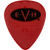 EVH Eddie Van Halen Signature Guitar Picks, Dunlop Max-Grip .73mm, Red, 6-Pack (022-1351-203)